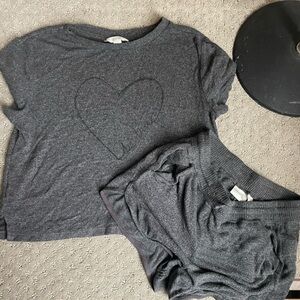 Kids Gray Matching Set